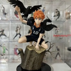 Haikyuu Shoyo Hinata Figure PVC Model Statue Anime Doll Toys