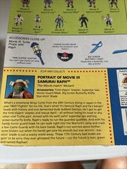 Movie III Samurai Raph 1992 TMNT Teenage Mutant Ninja Turtles NEW UNPUNCHED #2