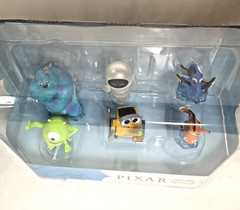 Disney Pixar Best of Pixar 6 Figure Set Sulley Mike WALL-E EVE Nemo Dory New