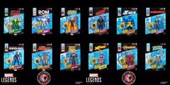 2025 Marvel Mini-Comic Retro Card Legends Wave 1 & 2 6″ Hasbro Figure Set of 12
