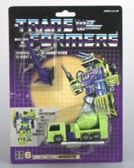 TRANSFORM G1 Reissue Carded Devastator Brand New Free Shipping