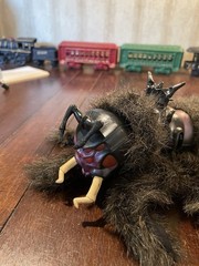 General Spidrex SECTAURS Spiderflyer Hand Puppet Coleco Vintage 1985