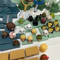 Huge Angry Bird Miscellaneous Toy Lot Figures Building Parts Star Wars