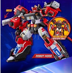 Metal Cardbot W Season3 BLAION + BLUE COP W Set Transformer Robot Car Toy 2025