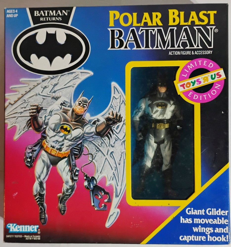 1991 Kenner Polar Blast Batman TRU Exclusive MIB Batman Returns