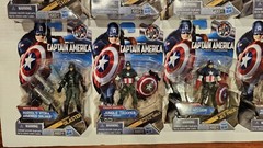 CAPTAIN AMERICA The First Avenger COMPLETE SET LOT Comic, Movie, Concept Figures