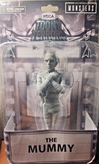Toony Terrors SILVER SCREEN Universal Monsters THE MUMMY Figure Bonus Backdrop