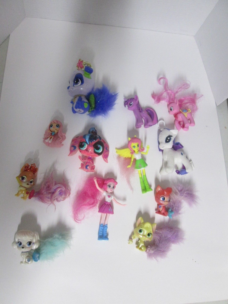 Disney Princess Palace Pets/ My Little Pony + Lot Of 12