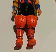 Gi Joe RED NINJAS figure v1 original 1993 Ninja Force Battle Ax Vehicle driver