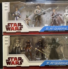 Star Wars Ralph Mcquarrie Signature Series Concept Collection Figure Set 1 and 2