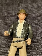 Indiana Jones Vintage 1982 Raiders Of The Lost Ark Kenner Figure Hong Kong *READ