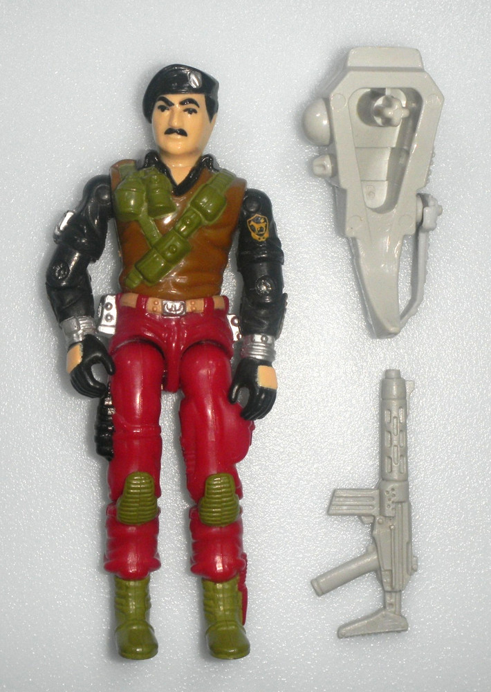 Vintage 1986 Special Mission Brazil Dial Tone v2 G.I. GI Joe Complete Figure Lot