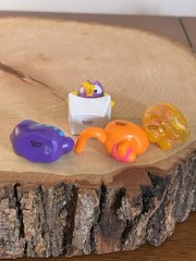 Lost Kitties Mice Mania Series 2 & 3 Cat Figures Lot of 4 Hasbro