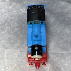 ERTL Britt Allcroft 1985 Thomas The Tank Engine Pull Back 7.5” Metal Train Works