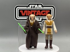 Vintage Custom Star Wars Figure Sasea Tiin Jedi Kenner Style 3.75”
