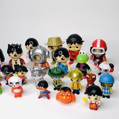 25 pcs Assort of Ryan World Mini Action Figure Gus Gator Bonkers Toy King Queen