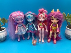 Magic Mixies Pippa firehorse Unia Marena Faye Pixlings dolls Mixling figure 6pc