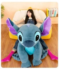 30cm -80cm Disney Giant Size Lilo&Stitch Plush Stuffed Doll Cartoon Animal Coupl