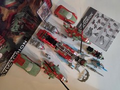 Hasbro Transformers Combiner Wars Victorion Set Complete.