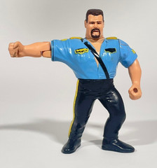 1992 WWF Hasbro Big Boss Man Series 3 Loose Working Action