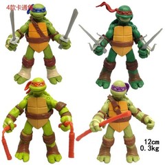 4 PCs Movie Teenage Mutant Ninja Turtles Classic Collection TMNT Action Figures