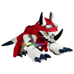 Anime Digimon Huckmon Big Doll Plush Stuffed Soft Toy 60cm Pillow Christmas Gift