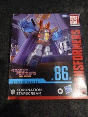 Coronation Starscream Transformers The Movie Studio Series 86 Leader Class