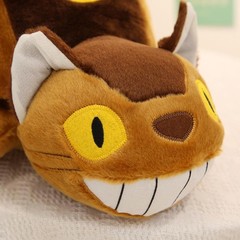 Hot 30-40cm Animation Bus Totoro Anime Peripheral Doll Soft Plush Animal Toys