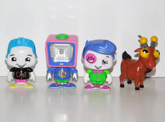 Lot 7 FGTeev YouTube Channel Collectible Toy Figures 2.5” Bonkers Toys