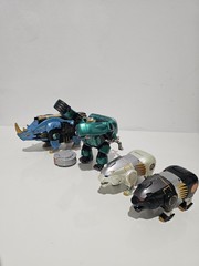 Power Rangers Wild Force Kongazord Gaoranger DX Gao Muscle Striker Bandai Japan
