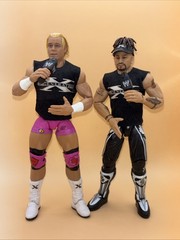 WWE MATTEL ELITE NEW AGE OUTLAWS DX WRESTLING FIGURE RARE WWF NXT AEW WCW