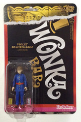 SUPER7 ReAction WILLY WONKA Figure LOT – VIOLET BEAUREGARDE !