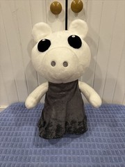 4 PIGGY 8” Clowny, Wolf, Piggy and Zombie Pig Plush Lot
