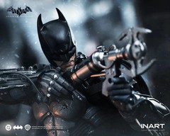 INART Batman Arkham Origins Battle Damaged 1/12 Figure DC Action Figure In Stock