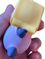 Lankybox Liquid Filled Squishy Figures *FOXY & ROCKY* About 2.5-3”