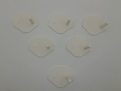 MASK kenner vintage action figure stands lot of 6 M.A.S.K. figure stands white