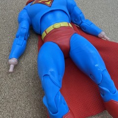 McFarlane DC Multiverse Superman Silver Age Action Partial Figure READ