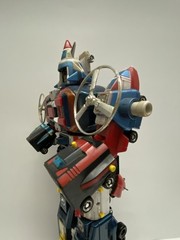 RARE VTG 1982 BANDAI JAPAN 15″ VOLTRON DAIRUGGER XV ROBOT Incomplete