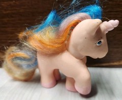 1980s Vintage Remco Pretty Pets Unicorn Lot My Little Pony Bootleg KO Lot Of 2