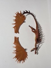 2010 DreamWorks How To Train Your Dragon Monstrous Nightmare Orange 13 inch