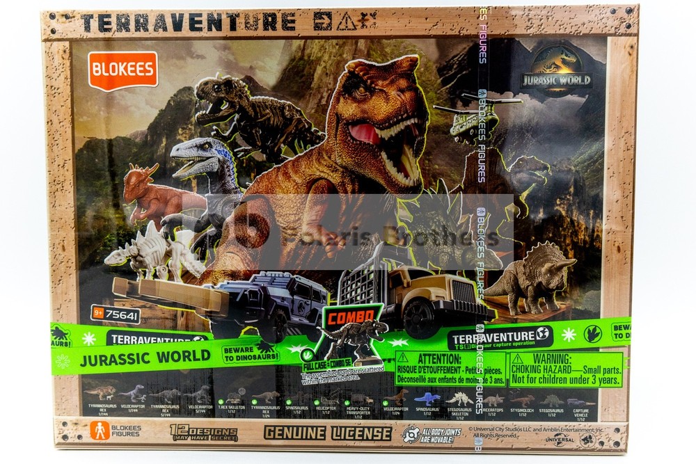 Blokees Jurassic World Terraventure TS-01 Sealed Case of 12 – In Stock!