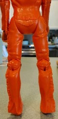 1975 Marx Johnny West JWA Orange Geronimo Figure in Good Condition
