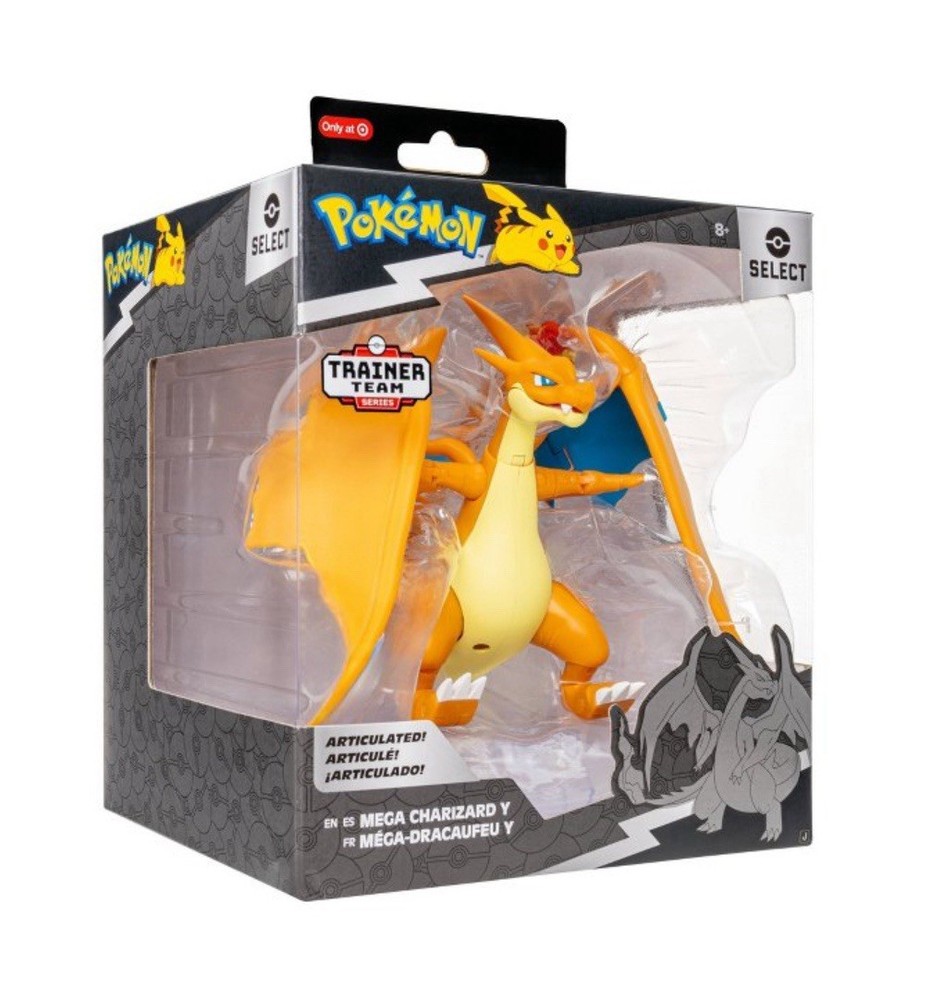 Pokemon Select 6” Mega Charizard Y Pokémon Action Figure