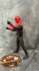 Custom 8″ Mego Scale SpiderMan Assassin Peter Parker Action Figure & Display Box