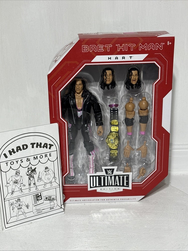 WWE Ultimate Edition Monday Night Wars Bret Hitman Hart NEW Walmart Exclusive