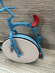 Dr. Seuss How The Grinch Stole Christmas Santa Grinch & Cindy Lou Who Drum Bikes