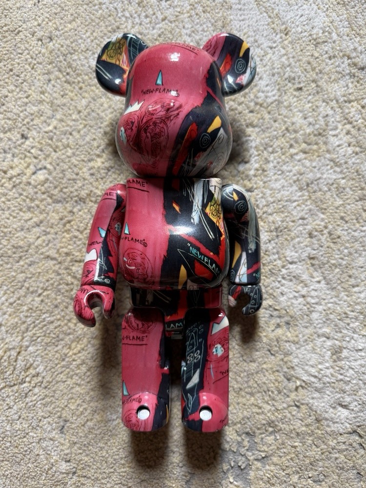 Medicom Toy BE@RBRICK Jean-Michel Basquiat #6 “New Flame” 400%