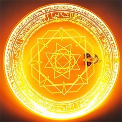 Marvel Doctor Strange Handheld 38cm LED Shine Magic Circle Disk Cosplay Props