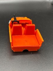 Vtg 1985 1980’s M.A.S.K. Orange Gator Hydroplane boat with gun accessory Kenner