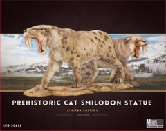 MEMORY MUSEUM 1/15 Prehistoric Cat Smilodon Populator GK Animal Model Toys Gift